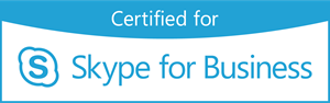 300x94 Certified For Skype For Business Logo Vector
