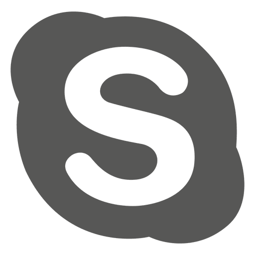 512x512 Flat Skype Logo