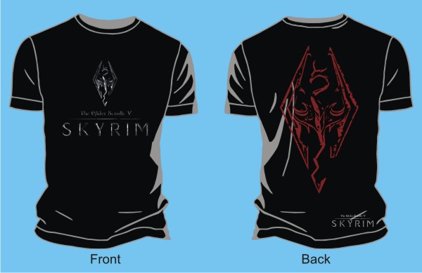 600x389 Skyrim Logo Vector Game