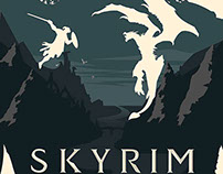 202x158 Skyrim Vector On Behance