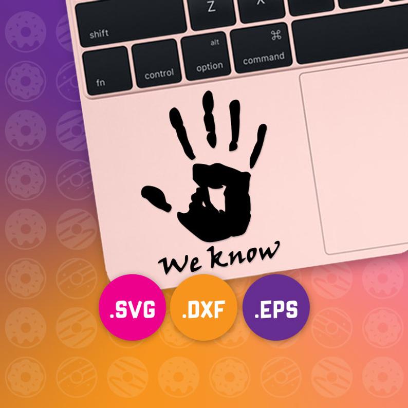 794x794 Skyrim We Know Vector Cutting Nerd Dxf For Etsy