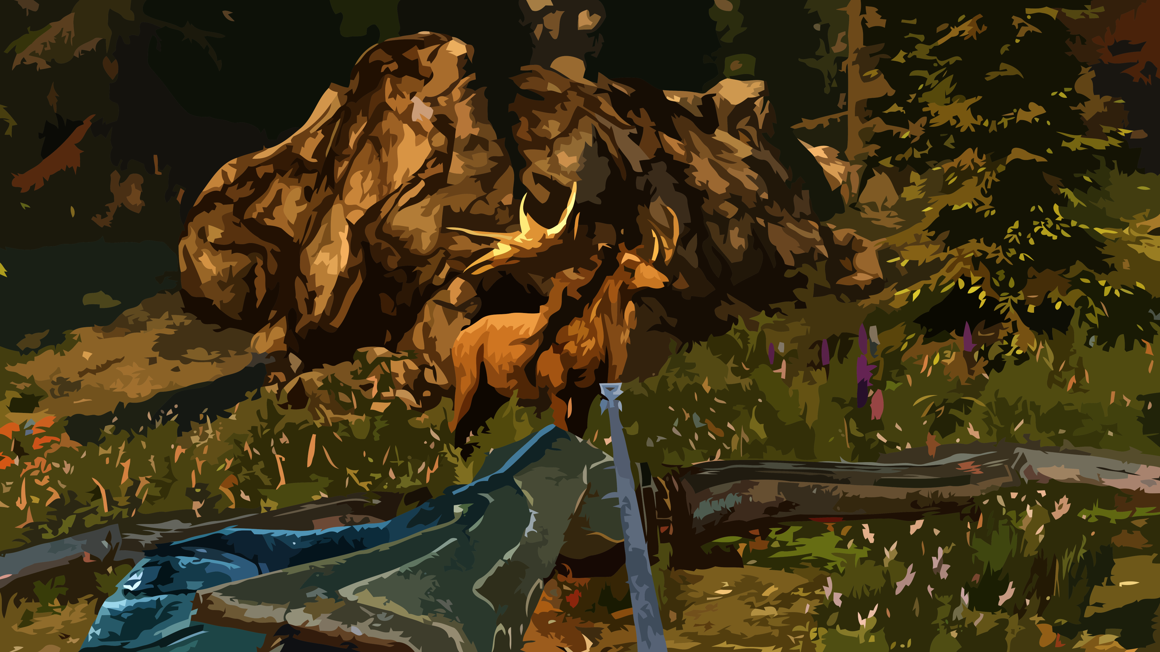 3840x2160 Skyrim Vector Wallpaper Skyrim