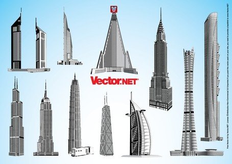 455x322 Free Skyscraper Vectorss Clipart And Vector Graphics