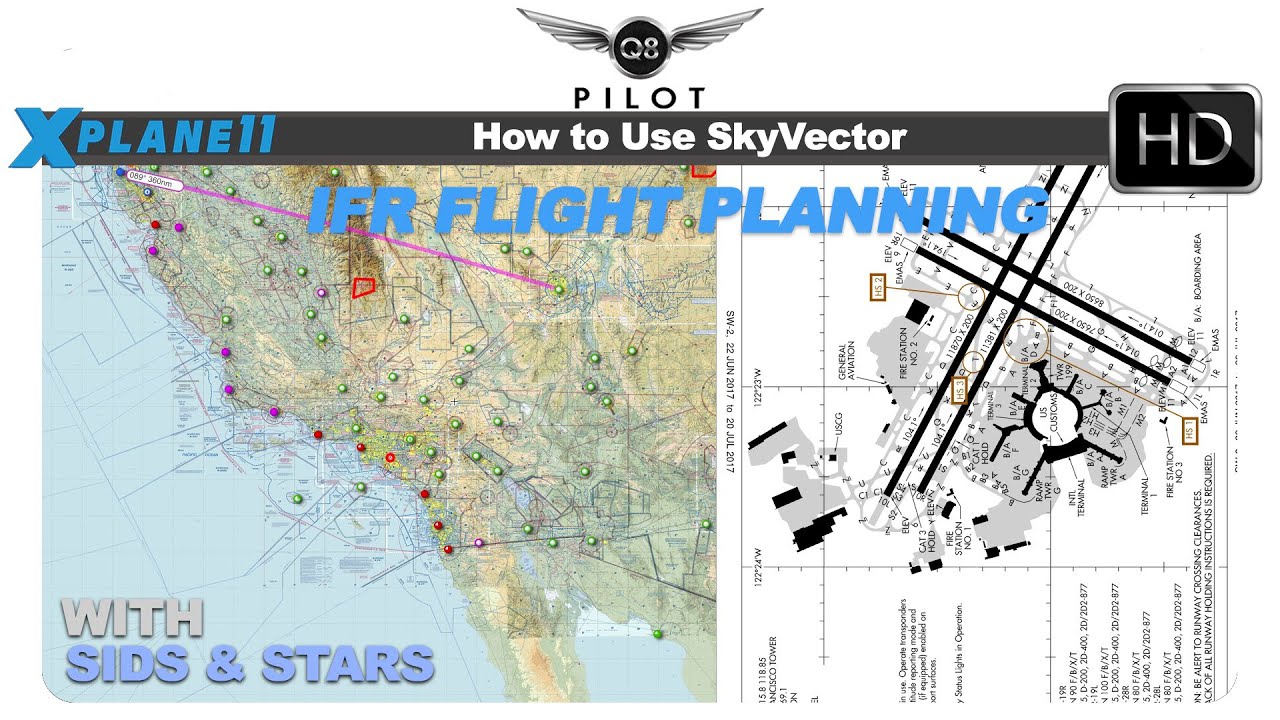 How To Use Skyvector For Ifr Flight Planning With Sids And Stars 1280x720 How To Use Skyvector For Ifr Flight Planning With Sids And Stars
