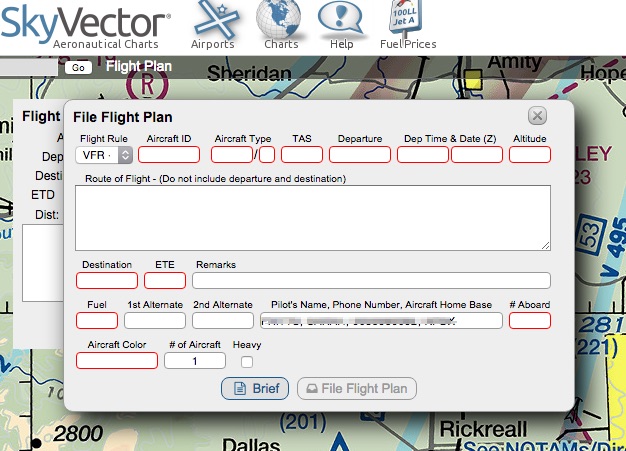 How To A Vfr Flight Plan Thinkaviation 626x451 How To A Vfr Flight Plan Thinkaviation