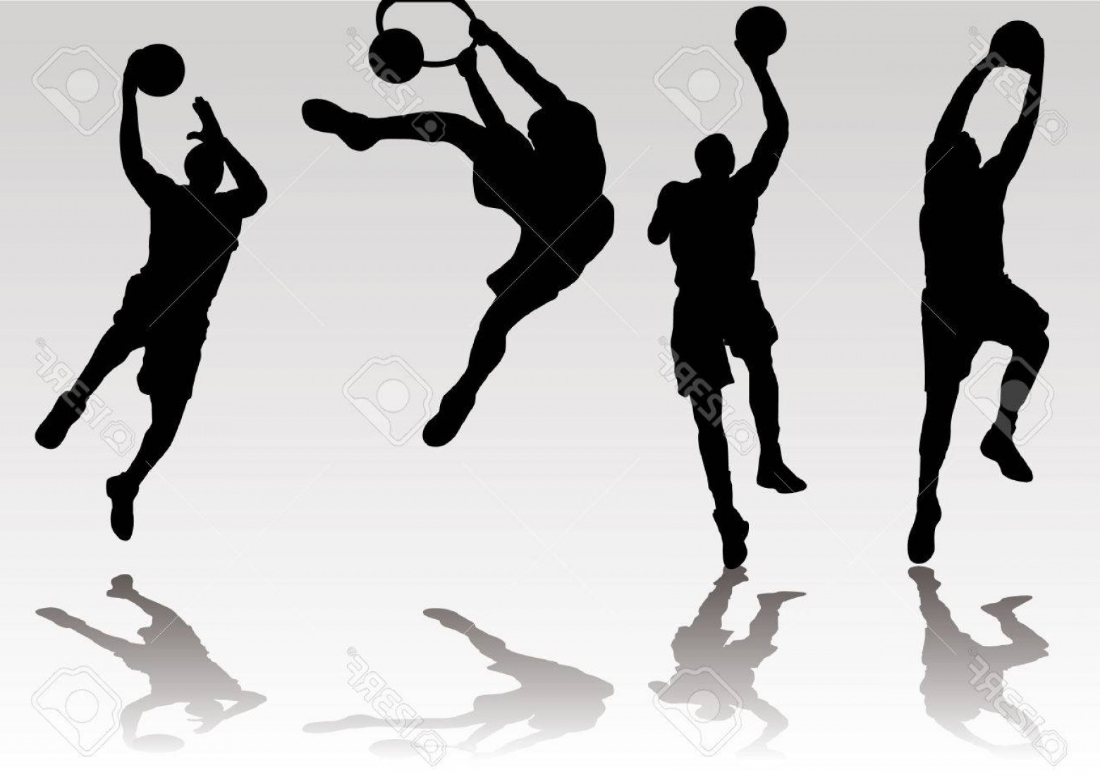Photostock Vector Basketball Player Slam Dunk And Rebound Shadow 1560x1102 Photostock Vector Basketball Player Slam Dunk And Rebound Shadow