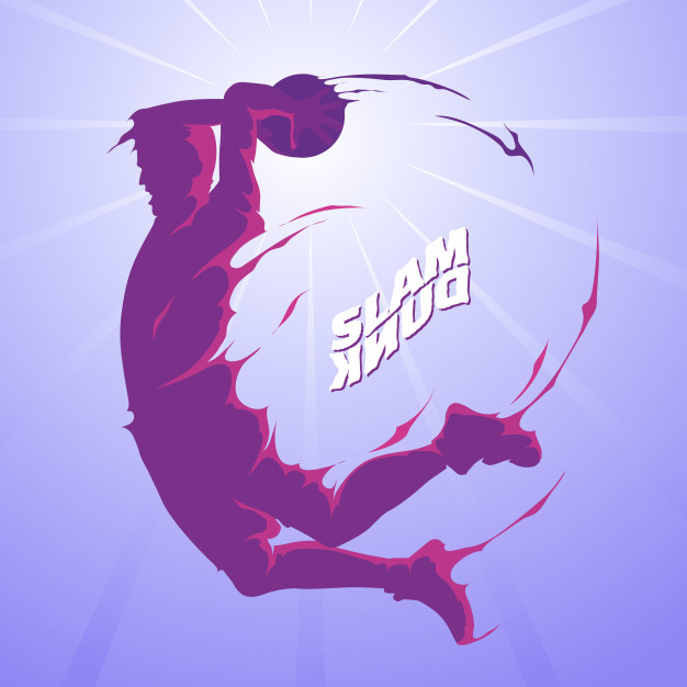 626x626 Slam Dunk Silhouette Vector Premium Download