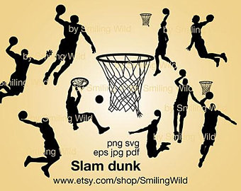 340x270 Slam Dunk Vector Etsy