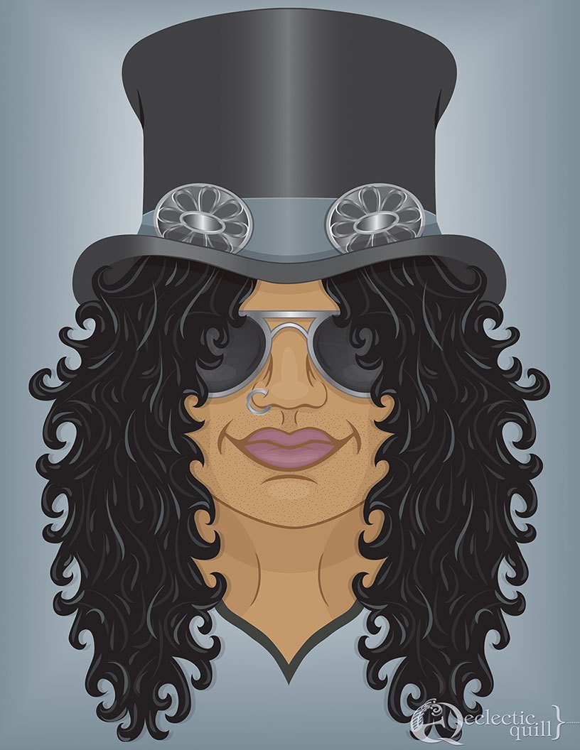 816x1056 Slash Vector Illustration
