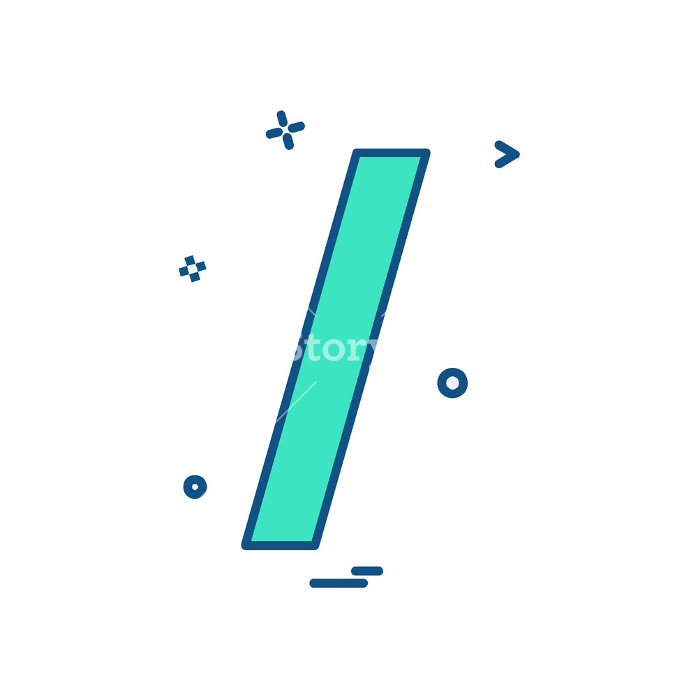 1000x1000 Slash Icon Design Vector Royalty Free Stock Image