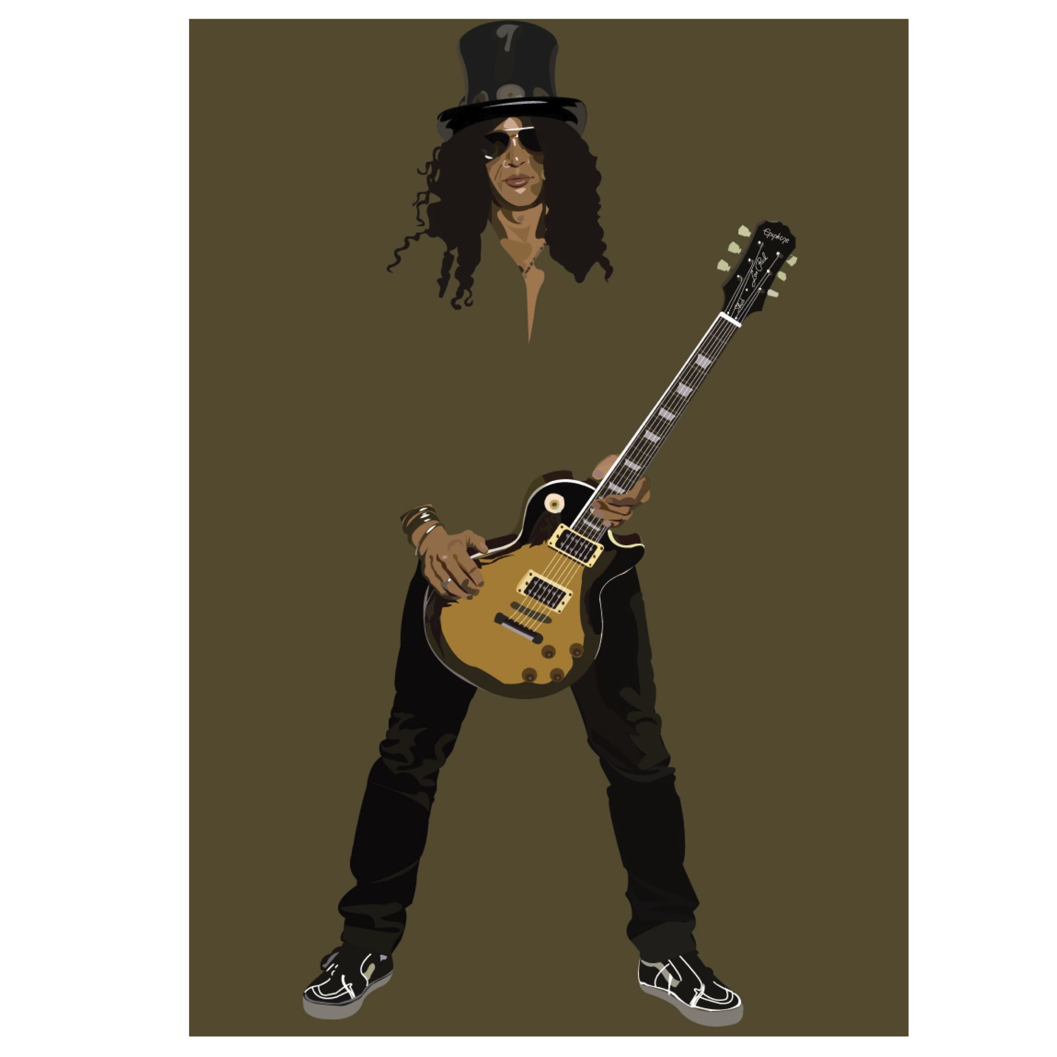 2084x2084 Slash Vector Art Illustration I Created My First Year Of College