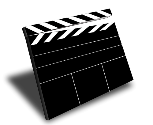 500x408 Scene Slate Vector Image