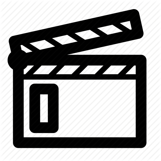 512x512 Film Slate Png Vector, Clipart