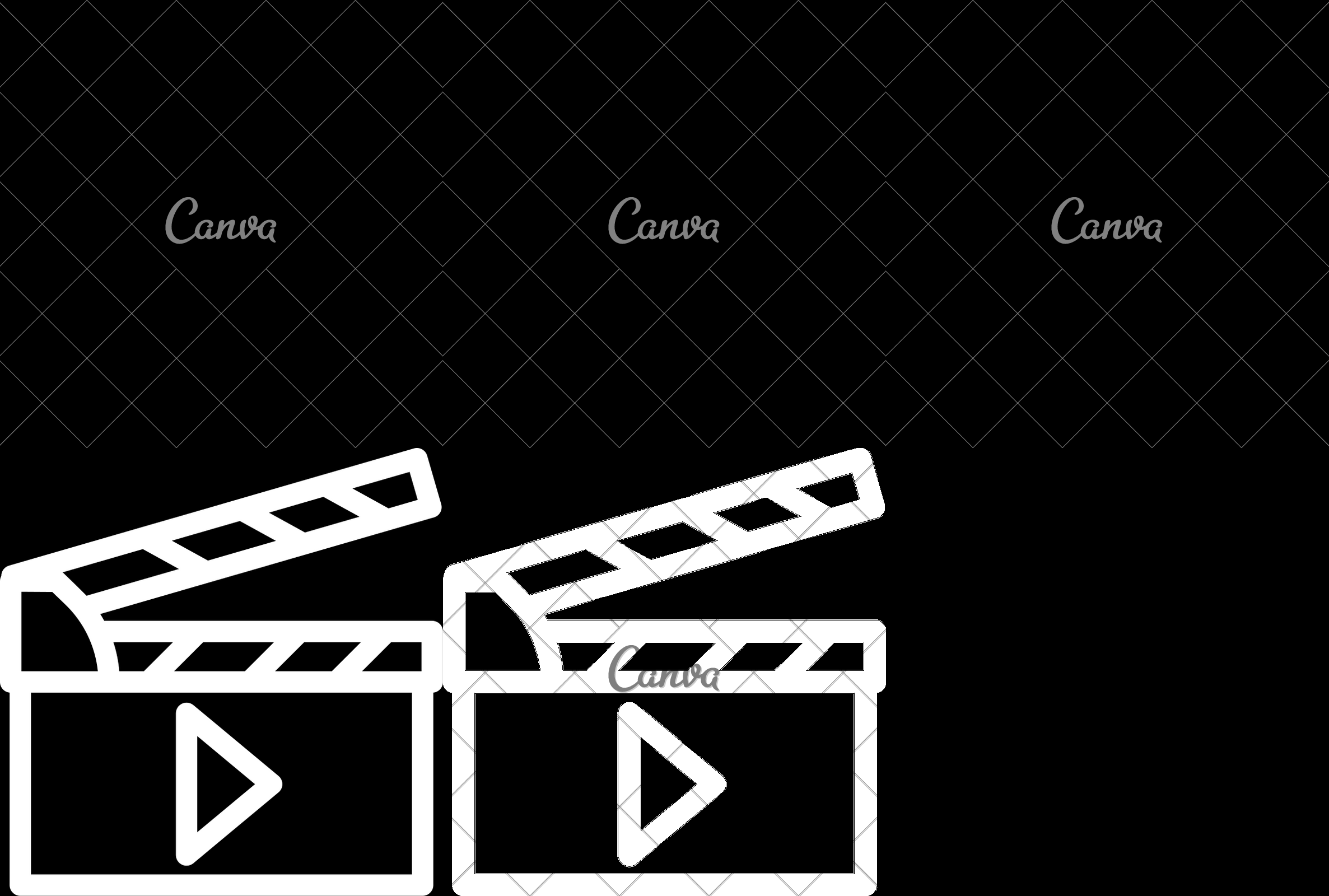 2373x1600 Film Slate Vector Design