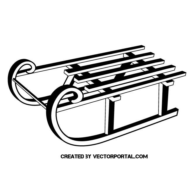 660x660 Sled Vector Image