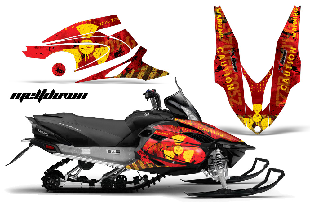 1000x660 Yamaha Vector Rs Sled Snowmobile Graphics Decal Kit