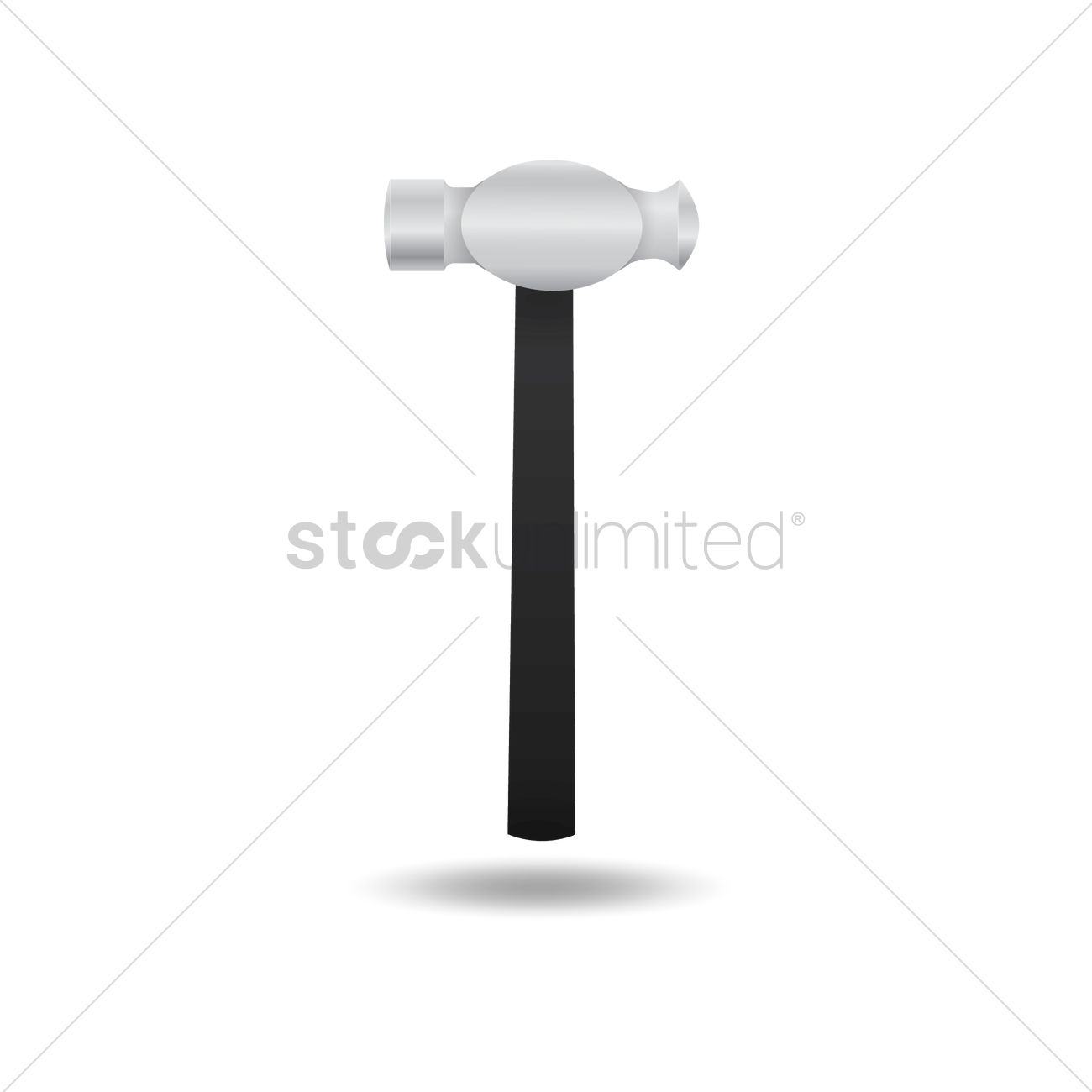 1300x1300 Sledge Hammer Vector Image