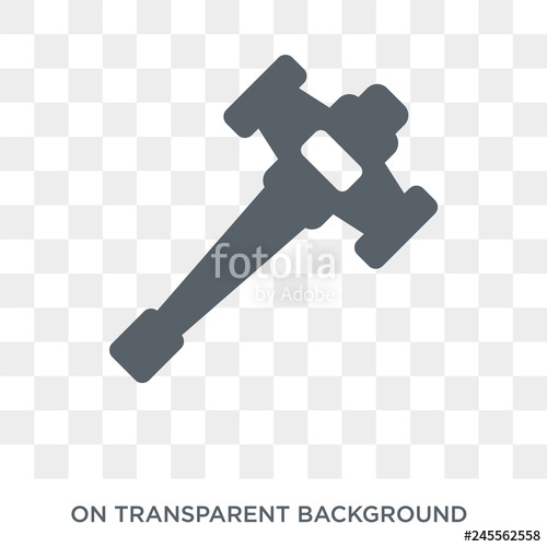 500x500 Sledge Hammer Icon Trendy Flat Vector Sledge Hammer Icon