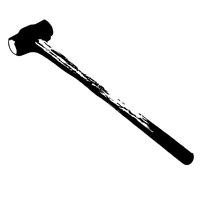 200x200 Sledgehammer Free Vector Art