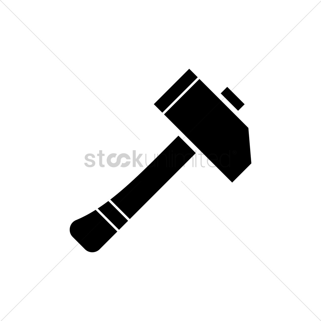 1300x1300 Sledgehammer Vector Image
