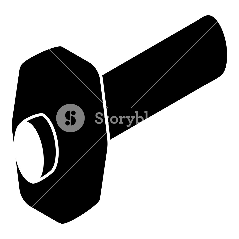1000x1000 Sledgehammer Icon Simple Illustration Of Sledgehammer Vector Icon