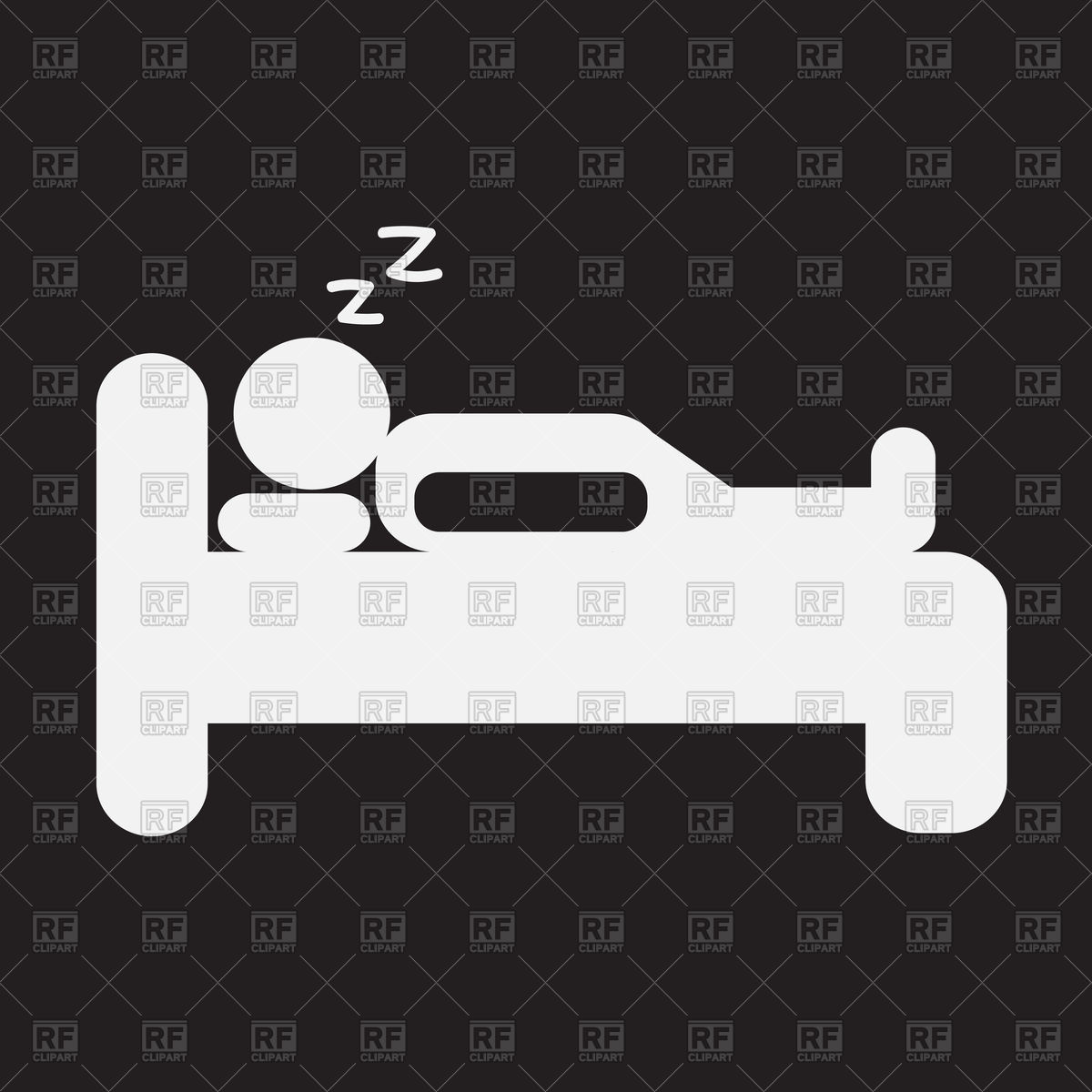 1200x1200 Sleep Icon Vector Image Of Icons And Emblems Tumdee