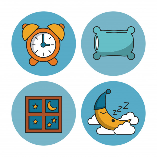 626x626 Sweet Sleep Icons Vector Premium Download