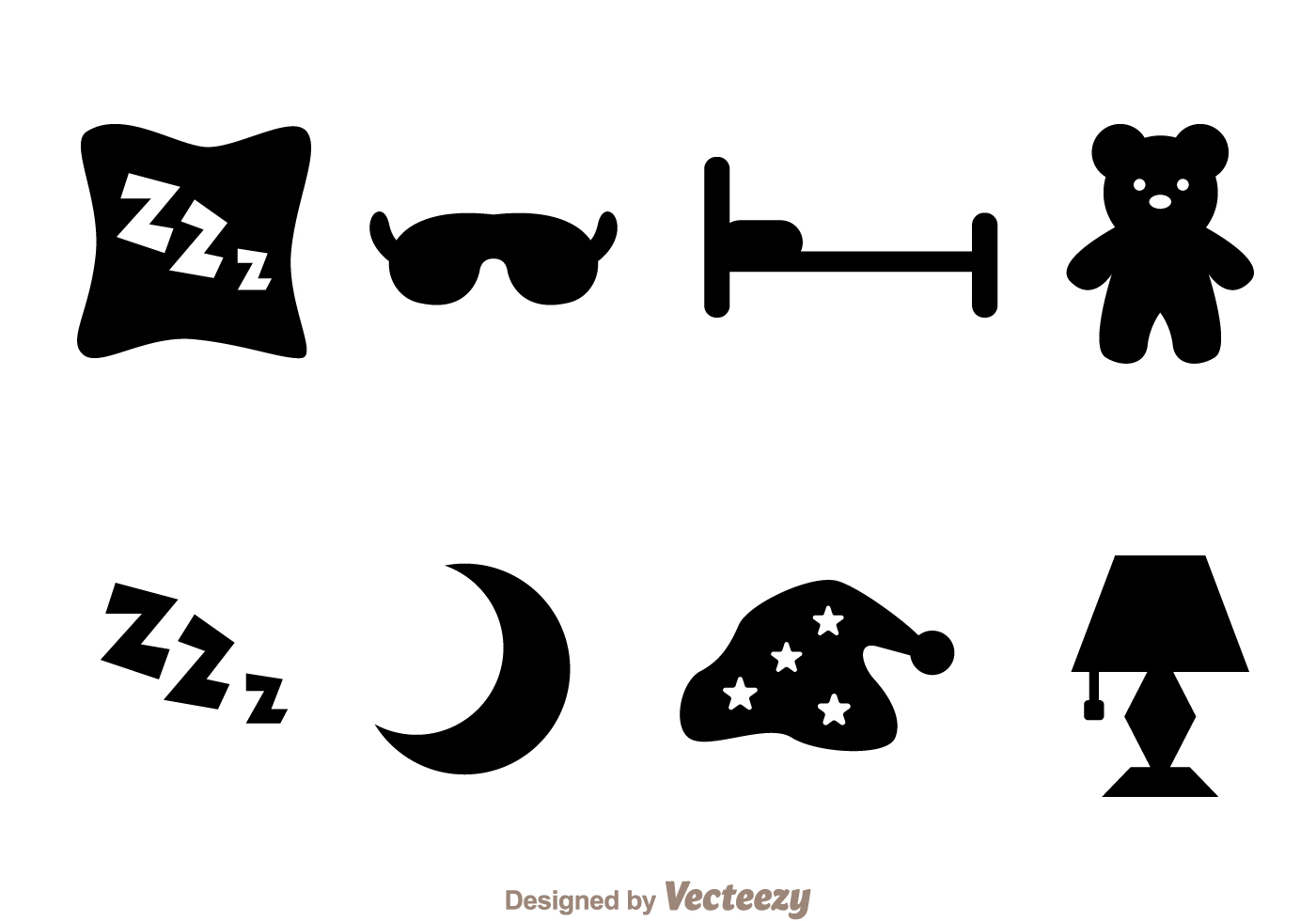 1400x980 Zzz Free Vector Art