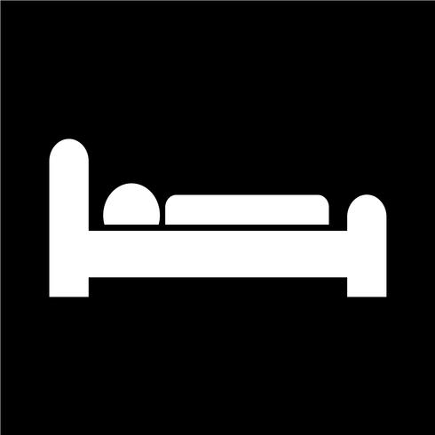 490x490 Hotel Sleep Icon Vector Illustration
