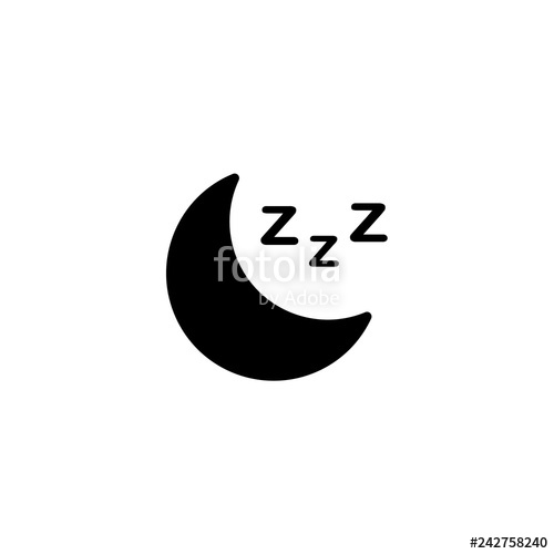 Sleep Icon Vector At Vectorified.com 