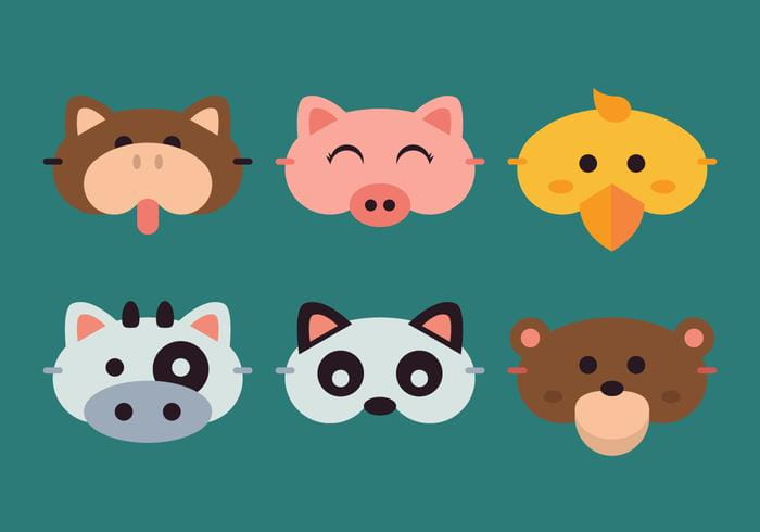 700x490 Vector Animal Sleep Mask Free Graphics Uihere