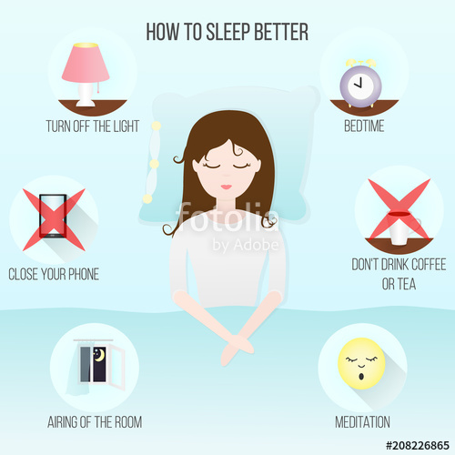 500x500 Cute Young Girl Sleeping On The Bed The Problem With Insomnia