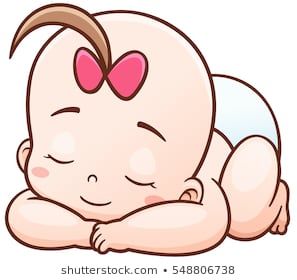 297x280 Vector Illustration Of Cartoon Baby Sleeping Babies Design