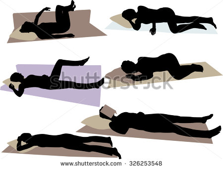 450x342 Sleeping Clipart Silhouette