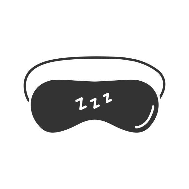 612x612 Sleeping Mask Glyph Icon Vector Silhouette Clipart Portal