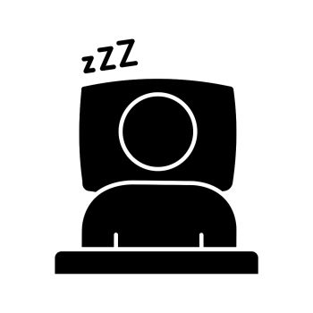 Sleeping Silhouette Vector at Vectorified.com | Collection of Sleeping ...