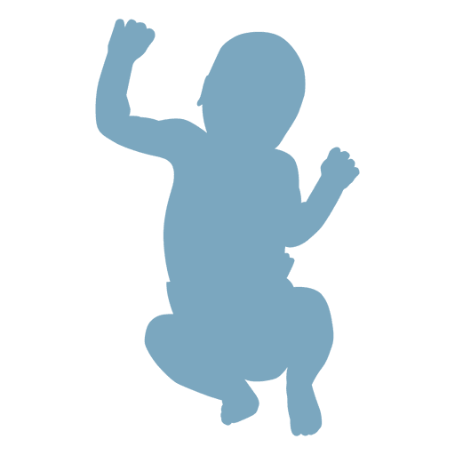 512x512 Baby Sleeping Silhouette