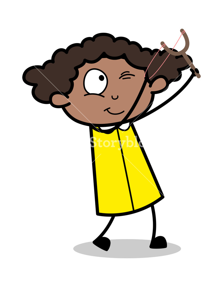 779x1000 Playing With Slingshot