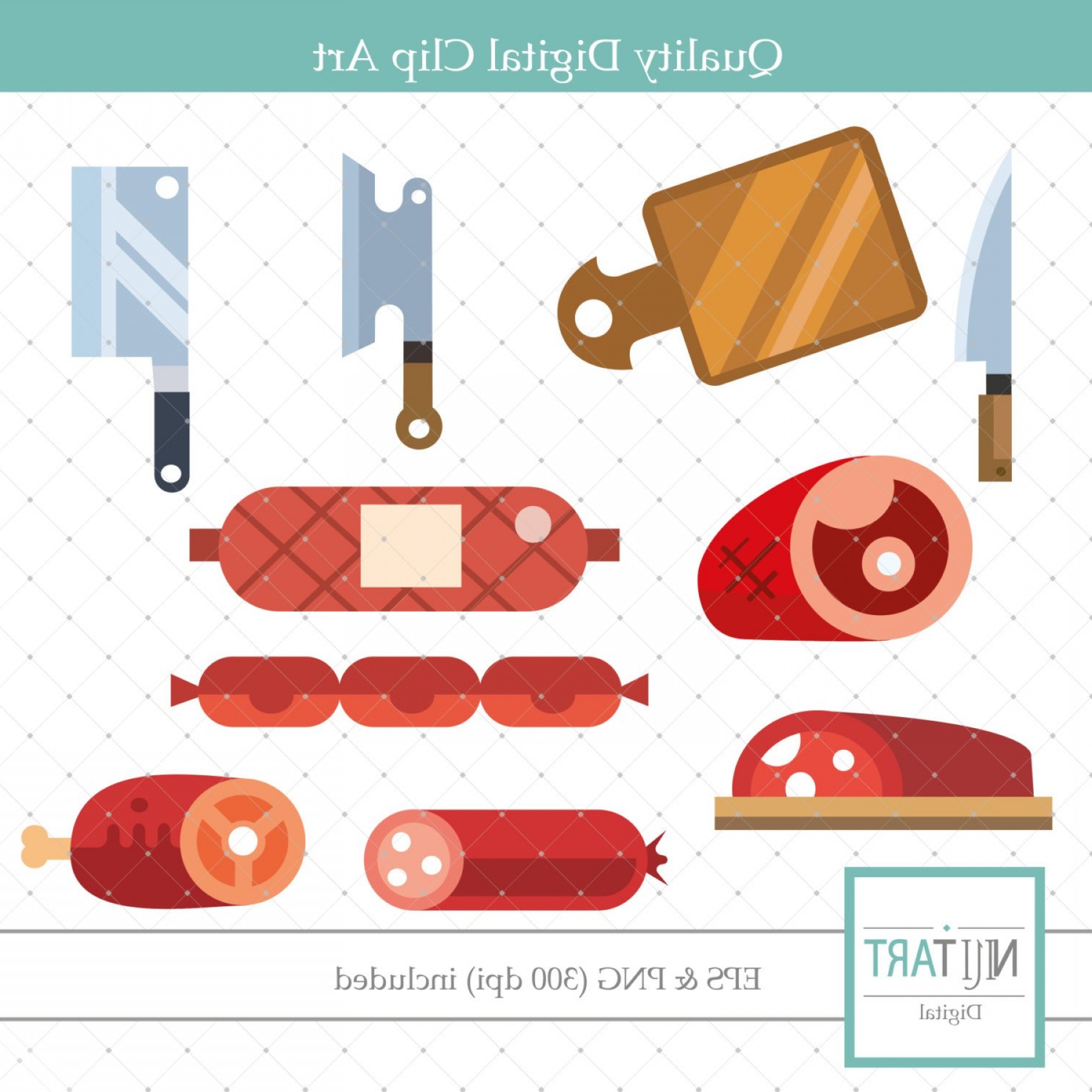 1800x1800 Meat Clip Art Meat Shop Slip Art Vector Catchsplace