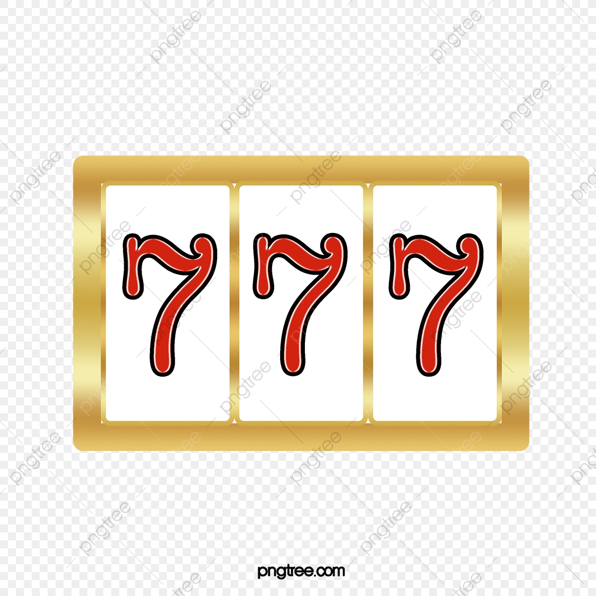 1200x1200 Golden Border Slot Machine, Vector Png, Slot Machine, Golden