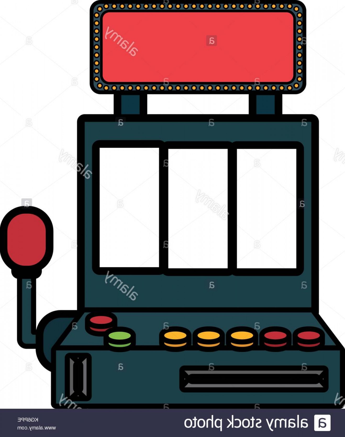 1318x1668 Slot Machine Vector Studiogrfx