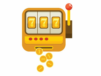 400x300 Slot Machine Vector