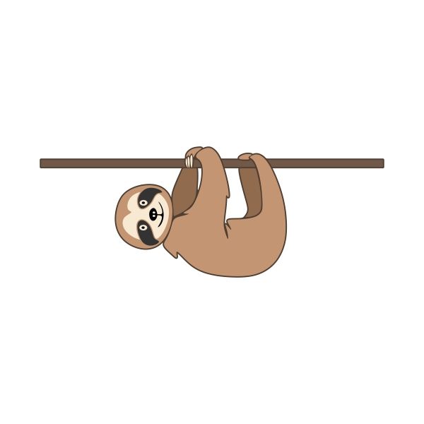 600x600 Cricut Stuff Sloth Drawing, Sloth, Baby