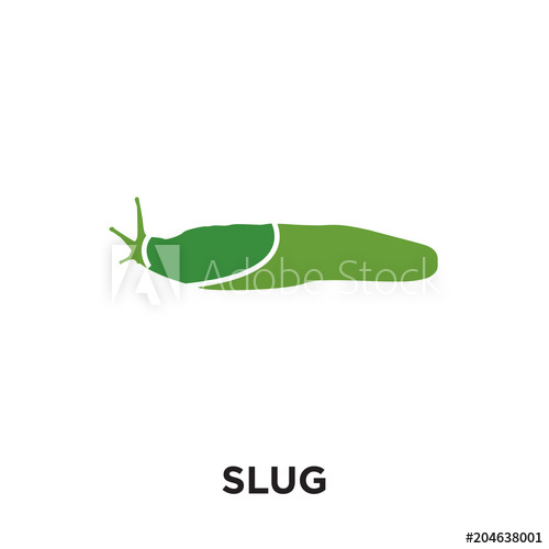 Slug Logo Isolated On White Background Colorful Vector Icon 500x500 Slug Logo Isolated On White Background Colorful Vector Icon