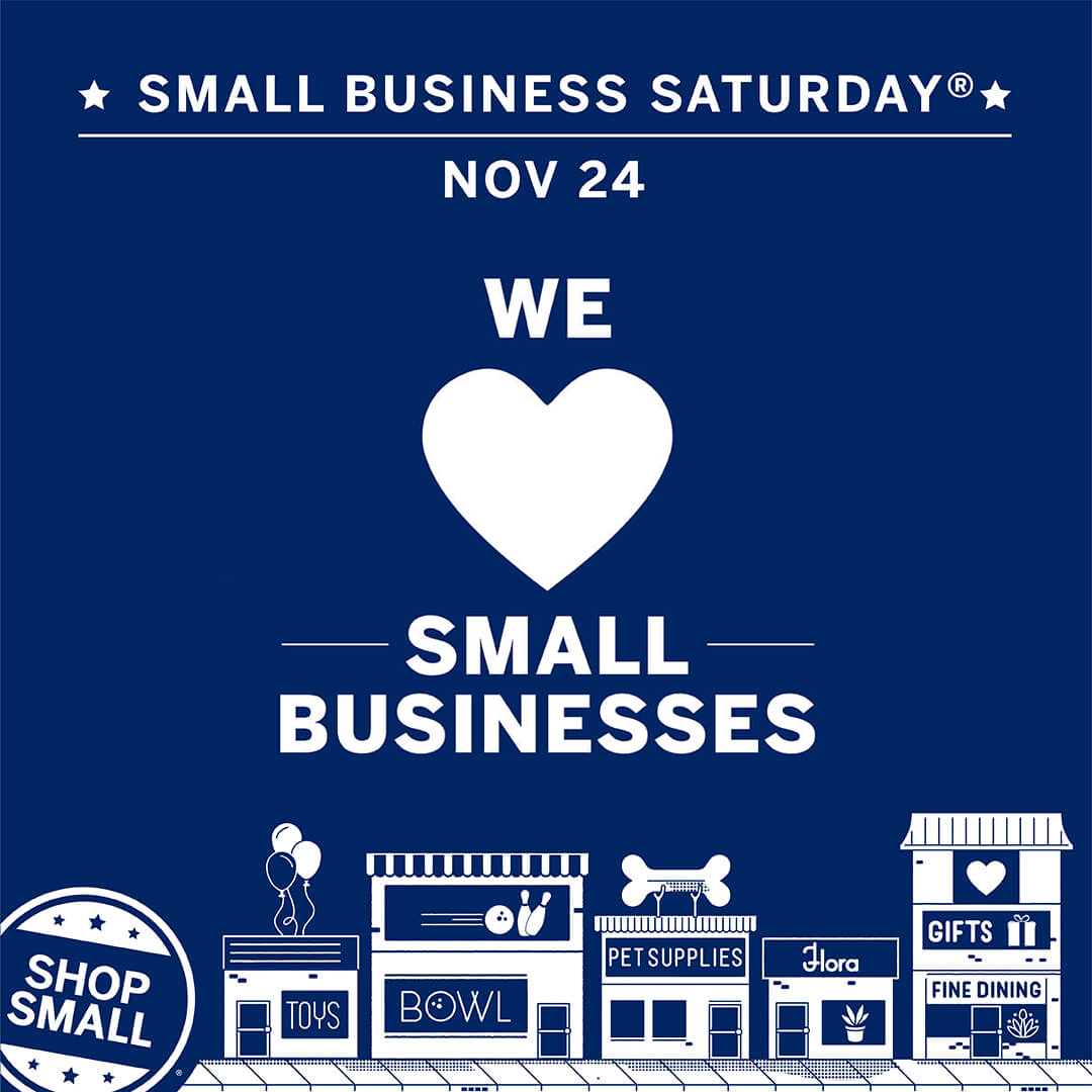 Small Business Saturday Logo Vector at Collection of