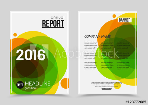 500x357 Annual Report Booklet For Investment Companies, Business