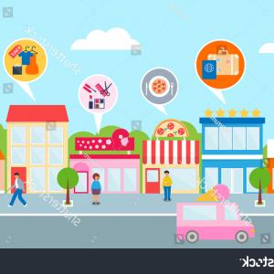 300x300 Small Business Vector Illustration Town Hotel Wallkeeper