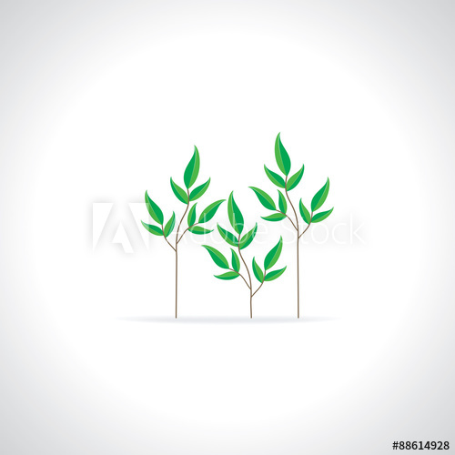 500x500 Many Small Plant Vector Illustration