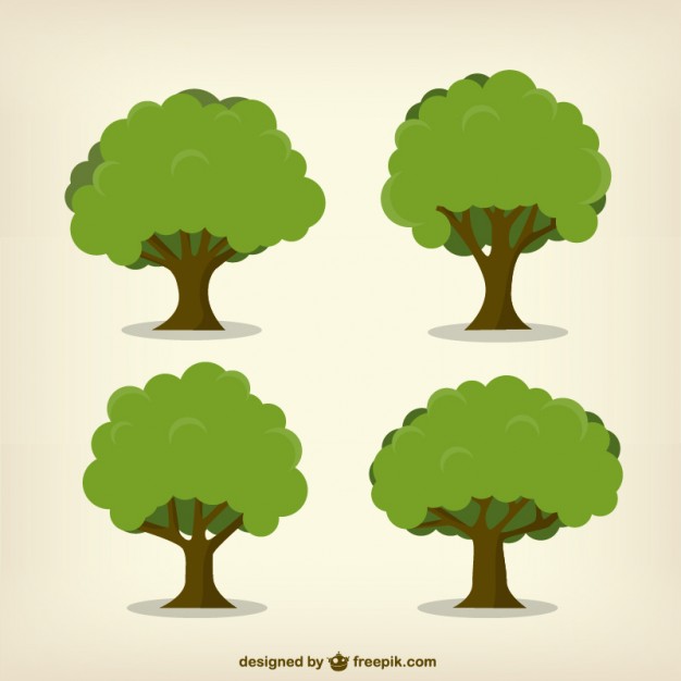 Leafy Trees Vector Free Download 626x626 Leafy Trees Vector Free Download
