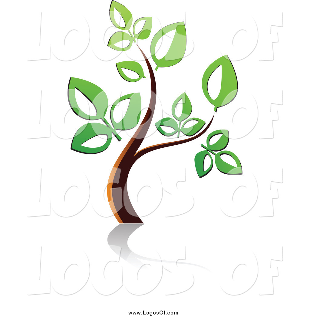Vector Clipart Of A Small Tree With Green Leaves Logo 1024x1044 Vector Clipart Of A Small Tree With Green Leaves Logo